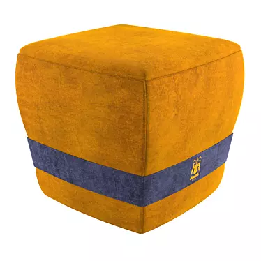 Trussardi Larzia Ottoman: Modern & Stylish 3D model image 1 