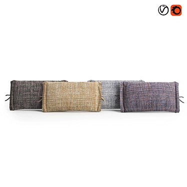 Muuto Accent Cushion - Stylish and Comfortable 3D model image 1 