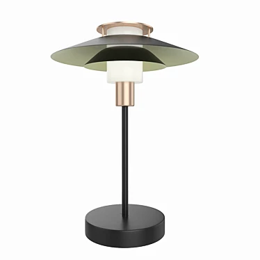 Elegant Rivoli Table Lamp 3D model image 1 