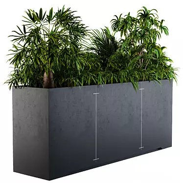 EcoGreen Indoor Planter 3D model image 1 