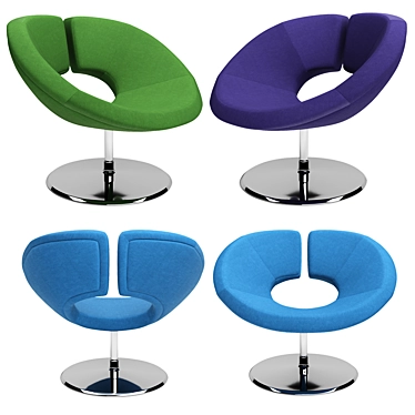 Apollo Chair: Elegant Design by Patrick Norguet 3D model image 1 