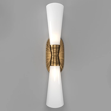 Inodesign Utopia Art-Deco Brass Pendant 3D model image 1 