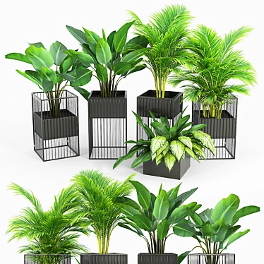 Modern Kehlani Plant Stand &343 3D model image 1 