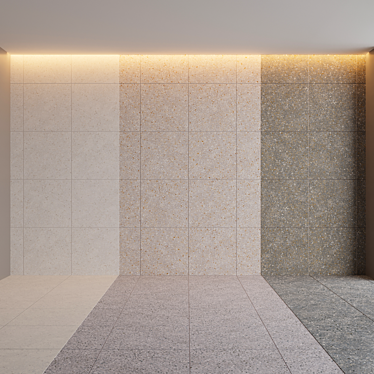 Venetian Terrazzo Collection: Seamless Elegance 3D model image 1 