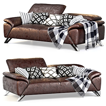 Luxurious Tesla Nicoletta Sofa 3D model image 1 