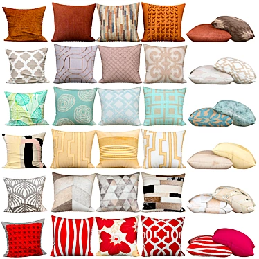 Cozy Cushions | Home Decor Accessories 3D model image 1 