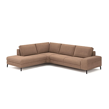 Belgian Fontane Sofa: Customizable and Comfortable with Innovative Features 3D model image 1 