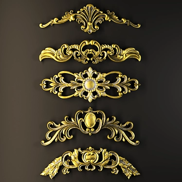 Elegant Trim Ornament for Décor 3D model image 1 