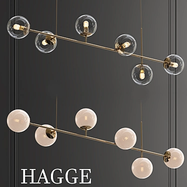 Modern Design Lamp: Hagge 2013 3D model image 1 