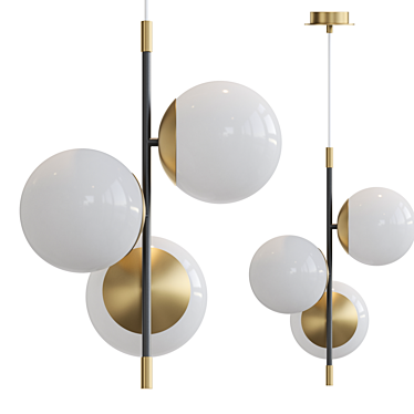 GERDY Pendant Lamp - Modern Lighting 3D model image 1 