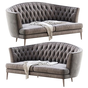 Luxurious Busnelli Tresor Sofa - Exquisite Comfort & Elegance 3D model image 1 