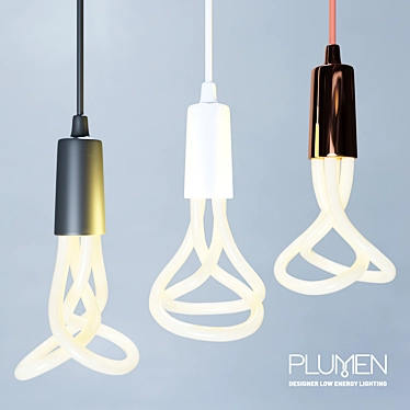 Plumen 001 Led Bulb and Plumen Pendant Set