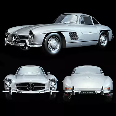 2011 Mercedes-Benz 300 SL Coupe 3D model image 1 