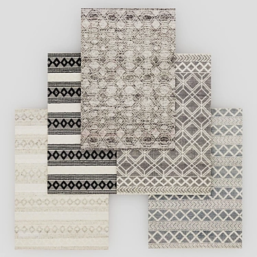 Magnolia Home Holloway Rug Set 3D model image 1 