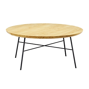 Modern Disc Coffee Table 3D model image 1 