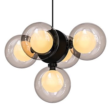 Minimalist Discus 49 Ceiling Lamp 3D model image 1 