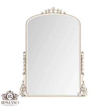 Amelie Mirror: Handcrafted Elegance by Romano Home 3D model image 1 