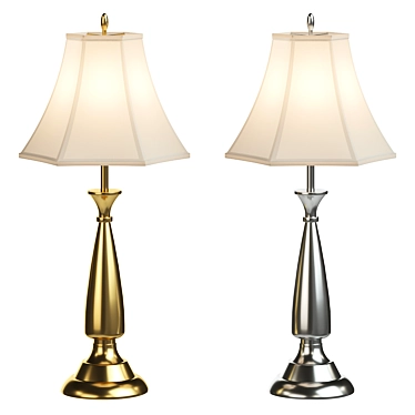 Title: Classic Table Lamp Marion 3D model image 1 