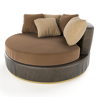 Title: Elegant Armchair: Maximize Comfort 3D model image 1 