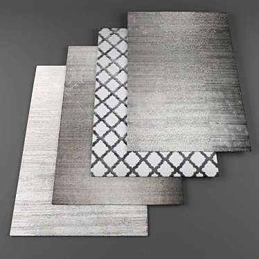 Elegant De dimora Rug Collection 3D model image 1 