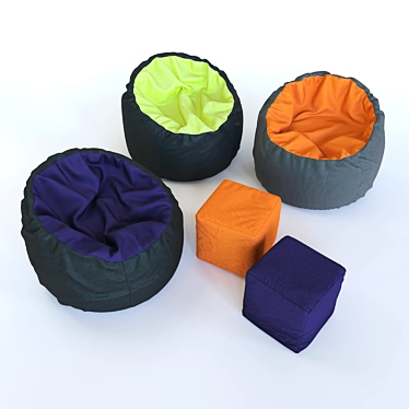 Portable Chair Bag 3D model image 1 