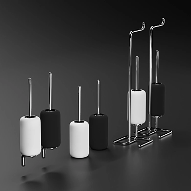 Gessi Goccia Accessories Set 3D model image 1 