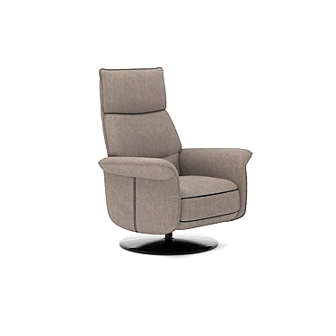 Elegant Belgian Armchair: Luca 3D model image 1 