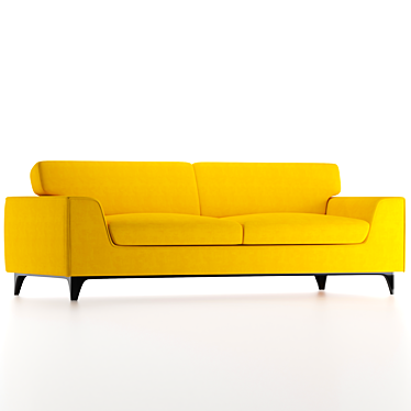 Modern Style Sofa - FBX and OBJ Files 3D model image 1 