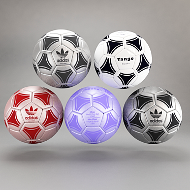Ultimate Adidas Premium Football Balls 3D model image 1 