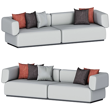 Lebom HUG | Modern Comfort Sofa 3D model image 1 