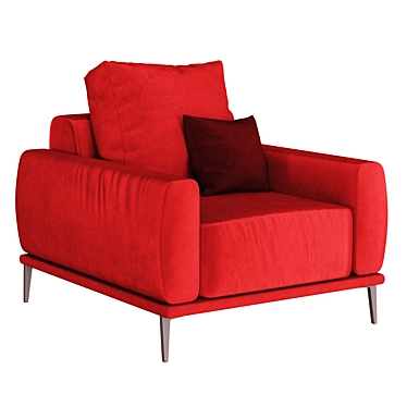 Lebom ALFIL | Stylish Armchair 3D model image 1 