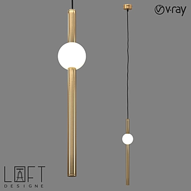 LoftDesigne 7945 Pendant Lamp 3D model image 1 