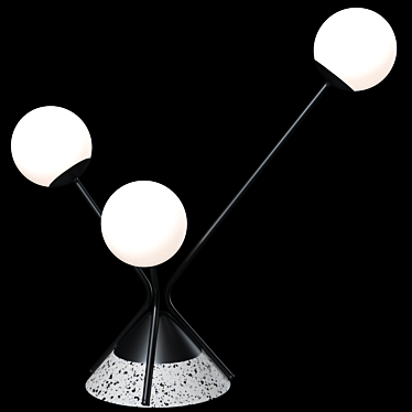 Modern Flora Table Lamp by Roche Bobois 3D model image 1 