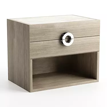 Sleek Soho Bedside Table - FFU020001AAA 3D model image 1 