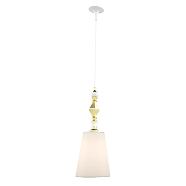 Gold Pendant Light: Newport 5121S 3D model image 1 