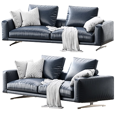 Elegant Campiello Sofa: Perfect for Stylish Comfort 3D model image 1 