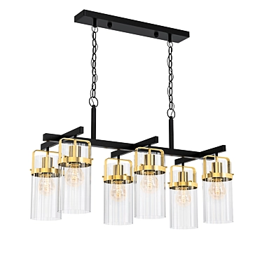 Odeon Kovis 4653 Pendant Light 3D model image 1 