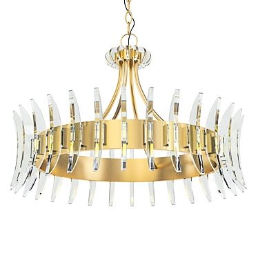 Elegant Coquette Chandelier 3D model image 1 