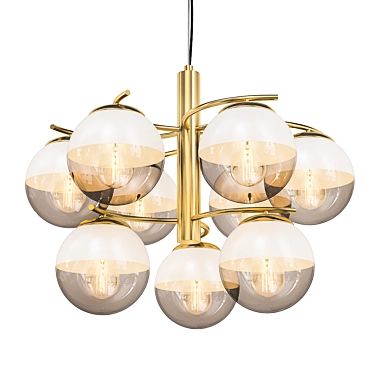 Elegant Freya Ostin Pendant 3D model image 1 