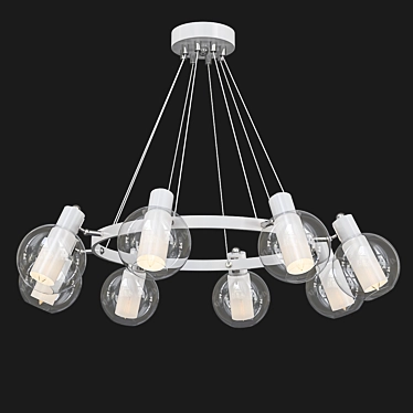 Lumion RITA 3648/8 Pendant Light 3D model image 1 