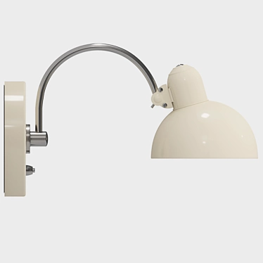  Sleek Ivory Kaiser Idell Wall Lamp 3D model image 1 