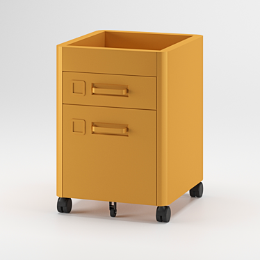 Mobile Drawer Cabinet - 42x61 cm 3D model image 1 