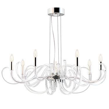 Maytoni Atlanta Modern Chandelier with 7 Lights 3D model image 1 