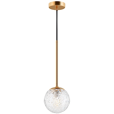 Maytoni Ligero Brass Pendant Lamp 3D model image 1 