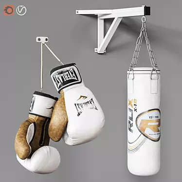 Ultimate Boxing Training Set 3D model image 1 