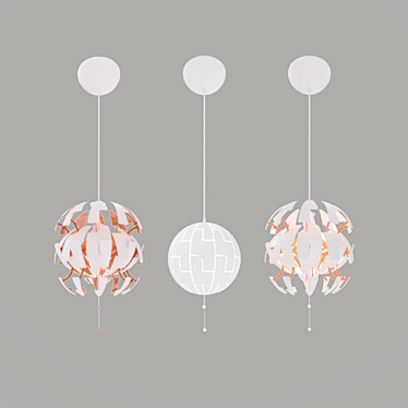 Ikea Ps 2014 Pendant Light: Modern and Versatile 3D model image 1 