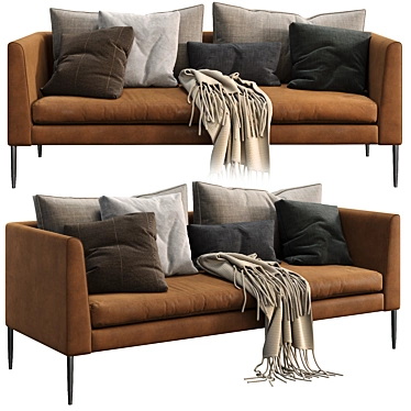 Modern Cor_Sofa_PILOTIS: Stylish, Comfortable, and Versatile 3D model image 1 