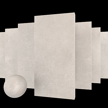 Concrete Core Fume: High-Definition Textures, Multi-Texture 3D model image 1 