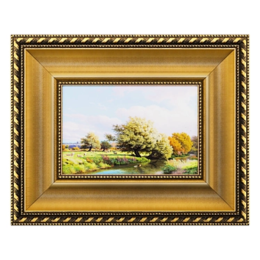 Classic Frame Artwork 3D model image 1 