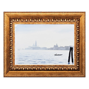 Classic Frame Artwork 3D model image 1 